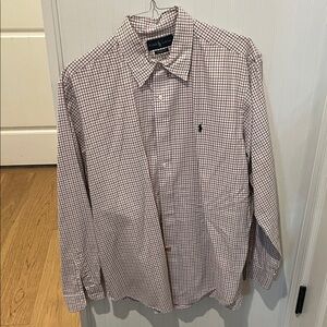 Polo Ralph Lauren Red and White Checkered Shirt